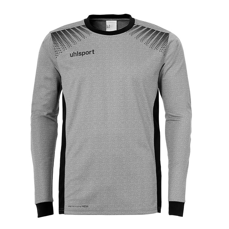 Goal GK Shirt LS - Dark Grey Melange/Black