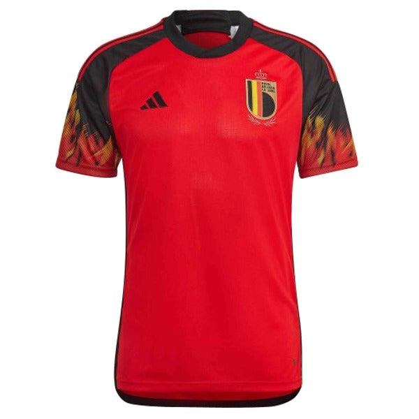 Belgium 22 Home Jersey - Red/Black