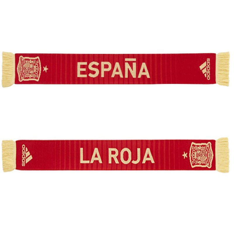 Spain Home Scarf - Victory Red/University Red/Metallic Gold