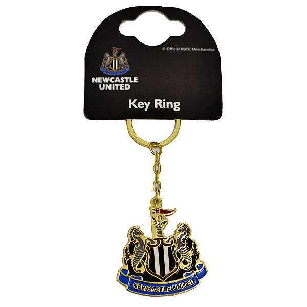 Newcastle United FC Club Crest Keychain - Licensed