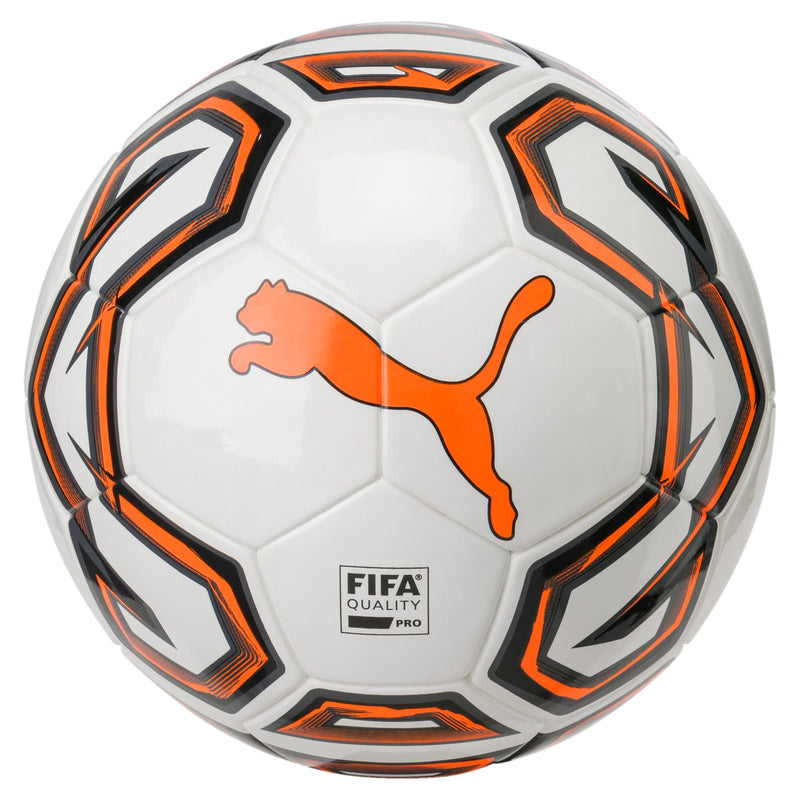 Futsal 1 FIFA Quality Pro Ball - Puma White/Shocking Orange/Black
