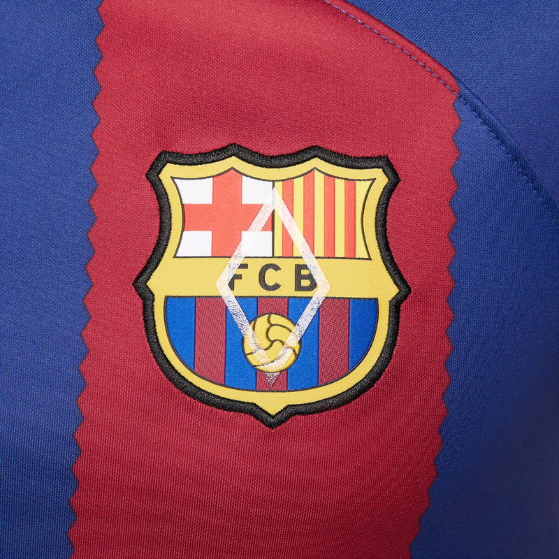 F.C. Barcelona 2023/24 Stadium Home - Deep Royal Blue/Noble Red/White