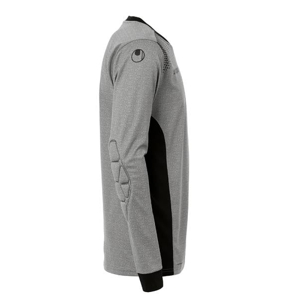 Goal GK Shirt LS - Dark Grey Melange/Black