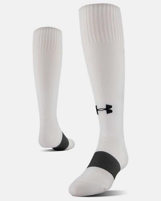 Soccer Over The Calf Sock - White