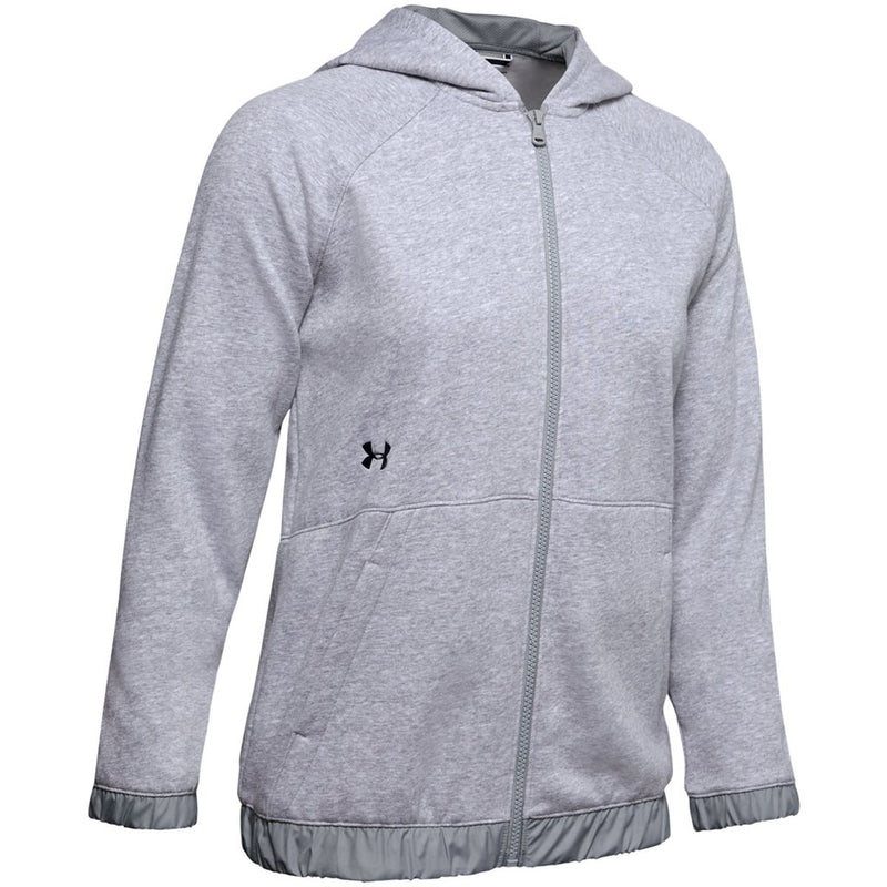 Women's Hustle Fleece Full Zip - Grey