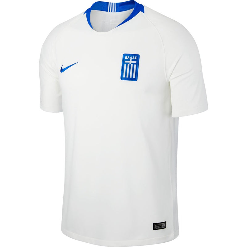 Greece Stadium Home Jersey 2018 - White/Hyper Cobalt