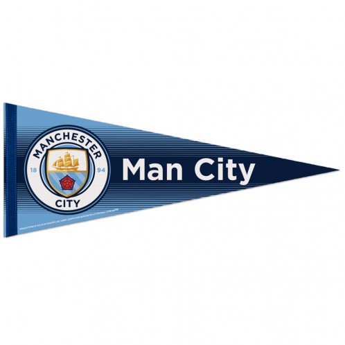 Manchester City – Triangular Pennant (12 X 30″)