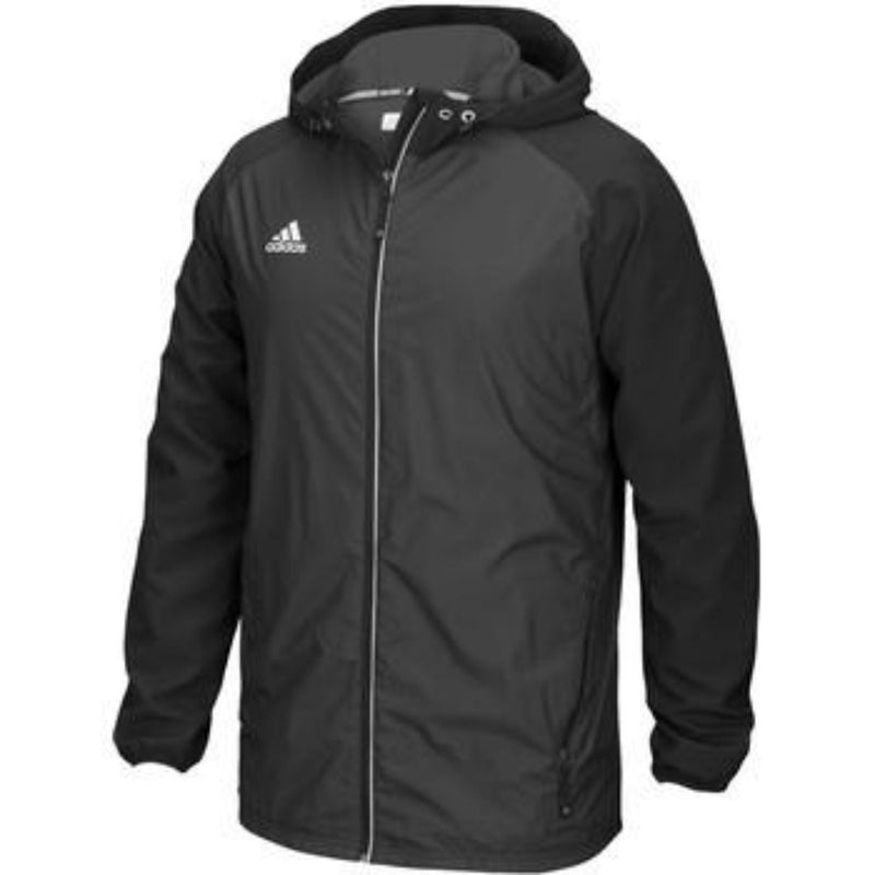 Modern Varsity Full Zip Jacket - Black Non Solid
