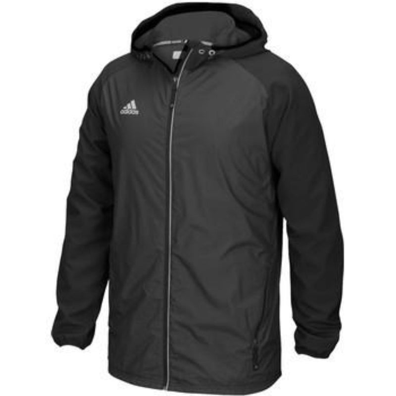 Modern Varsity Women's Full Zip Jacket - Black Non Solid