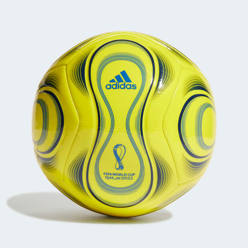 Adidas Brazil Club Ball -Bright Yellow / Dark Blue / Blue