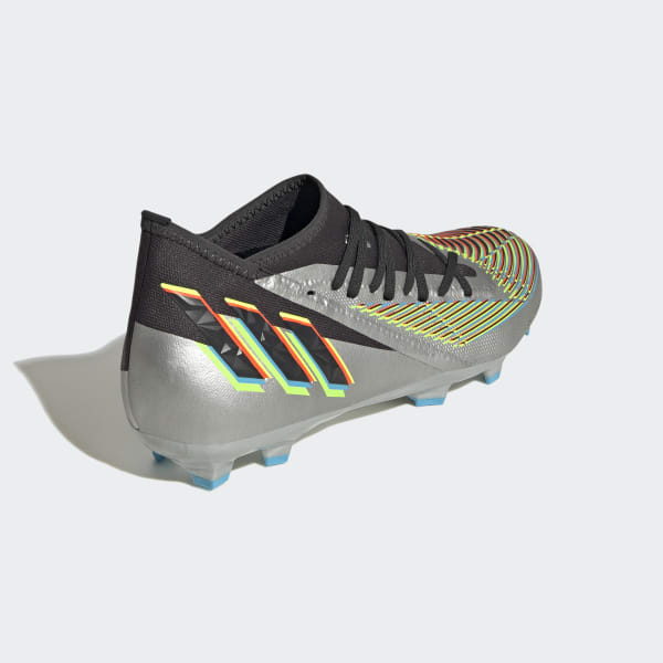 Predator Edge .3 FG - Silver Metallic/Core Black/Team Solar Green