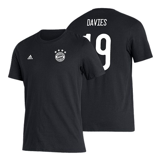 Bayern Munich T-Shirt Davies - Black / White
