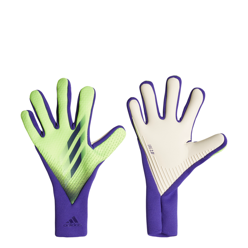 X Goalie Glove Pro - Signal Green / Energy Ink / Solar Green