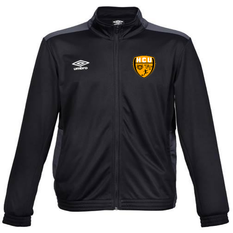 HCU Mark Knit Training Jacket - Black/Carbon/Gold