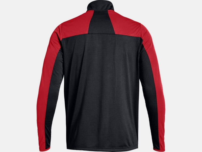 Novelty 1/4 Zip - Black/Red