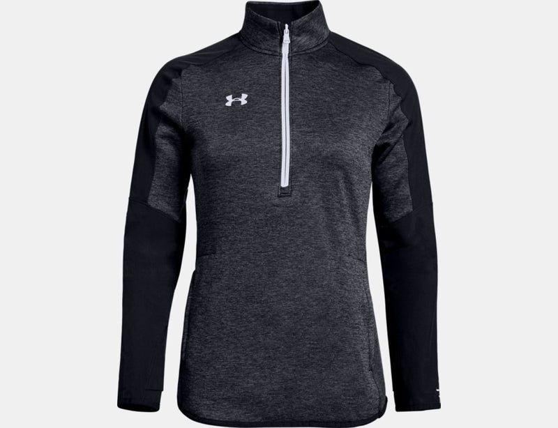 Women's Qualifier Hybrid 1/2 Zip - Black