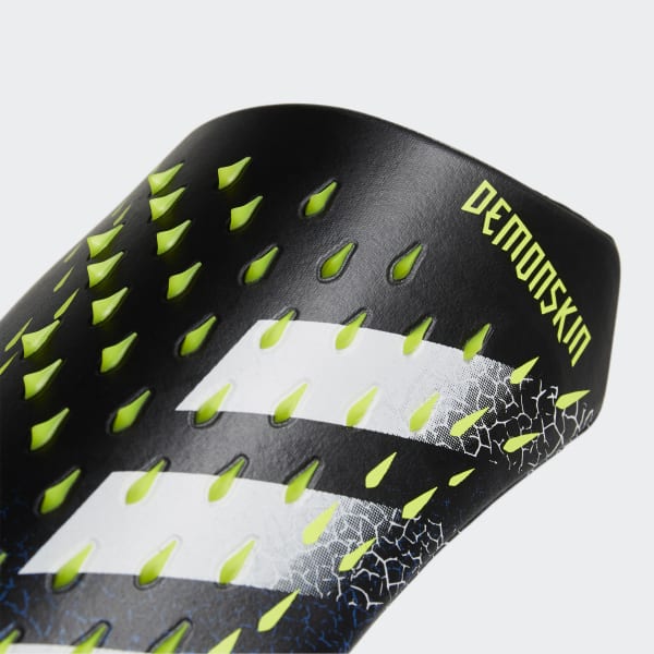 Predator Competition Shin Guard - Black / White / Solar Yellow