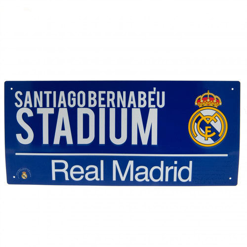 Real Madrid Street Sign