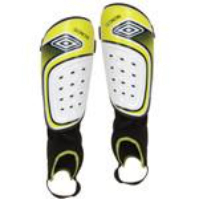 Geometra Cup Shin Guard - Green/Navy/White