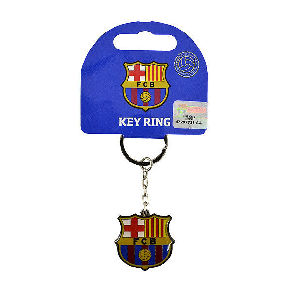 Barcelona Club Crest Keychain - Licensed