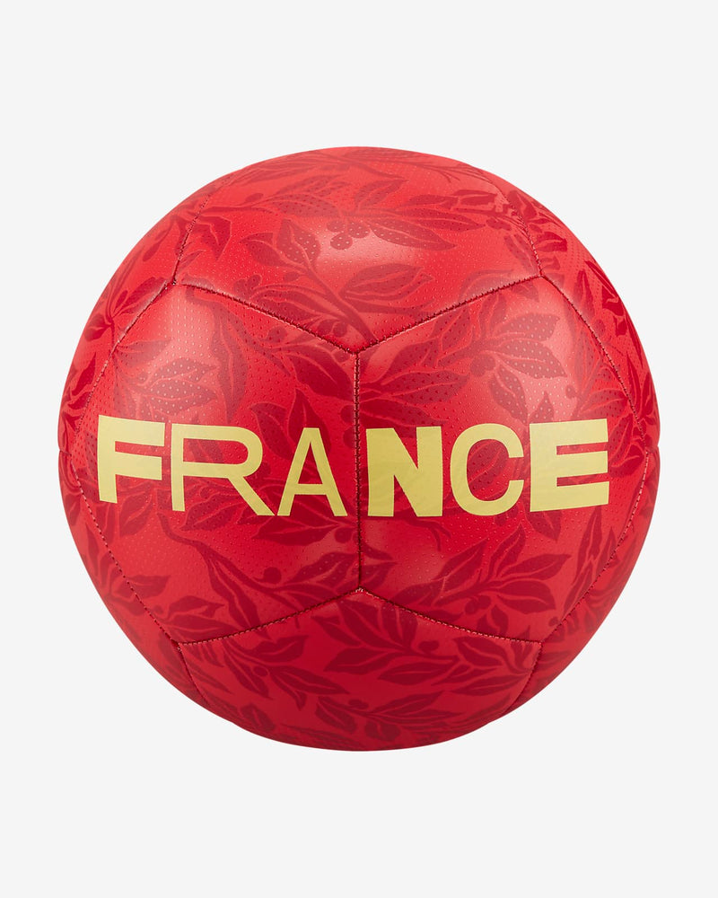 Nike France Pitch Soccer Ball - Red/Gold
