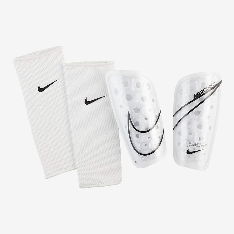 Mercurial Lite Shin Guard -   White/Black/White