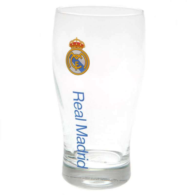 Real Madrid Pint Glass
