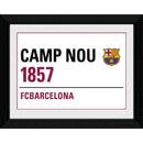 FCB Framed Street Sign  - 16"x12"