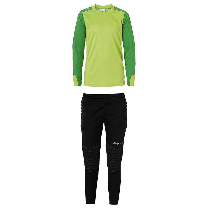 Tower Junior Goalkeeper Set - Green/White