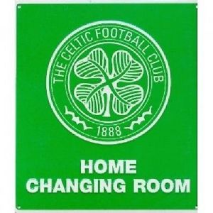 Celtic FC Home Changing Room Sign